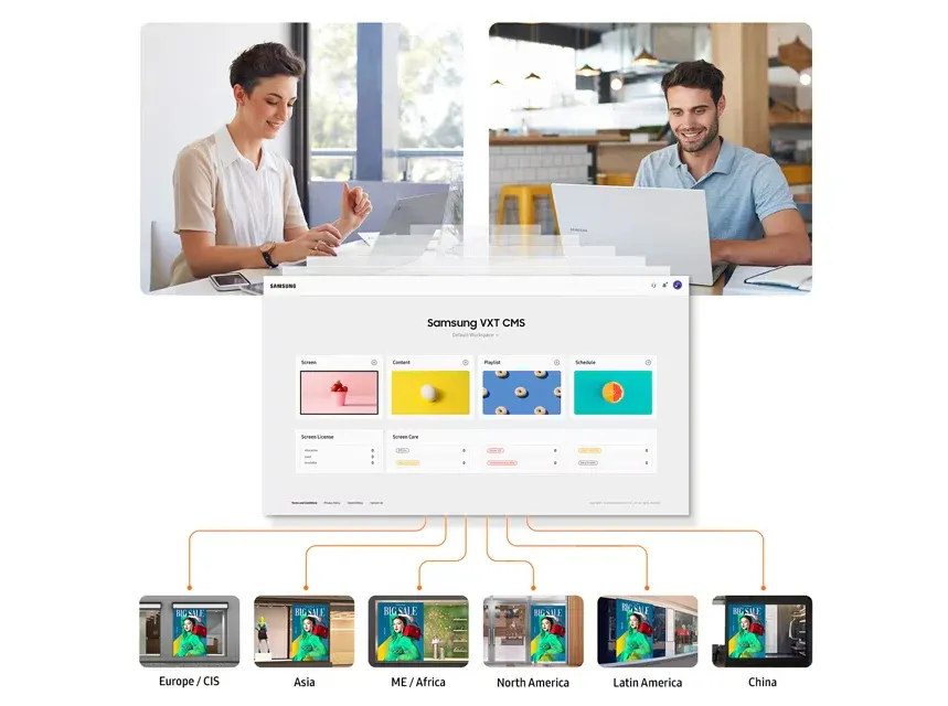 Samsung VXT Management